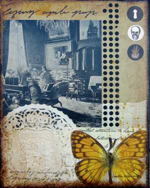 Great room with butterfly